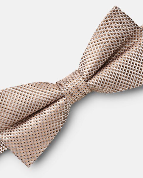 Mens Fawn Silk Bow Tie